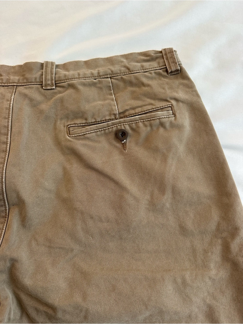 J. Crew Men's Khaki Cotton Chino Shorts - Picture 6 of 6